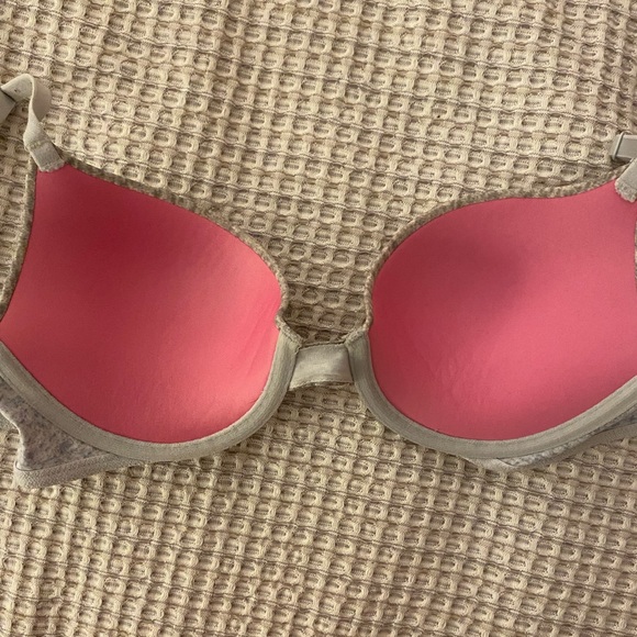 PINK grey push-up bra - Picture 2 of 4